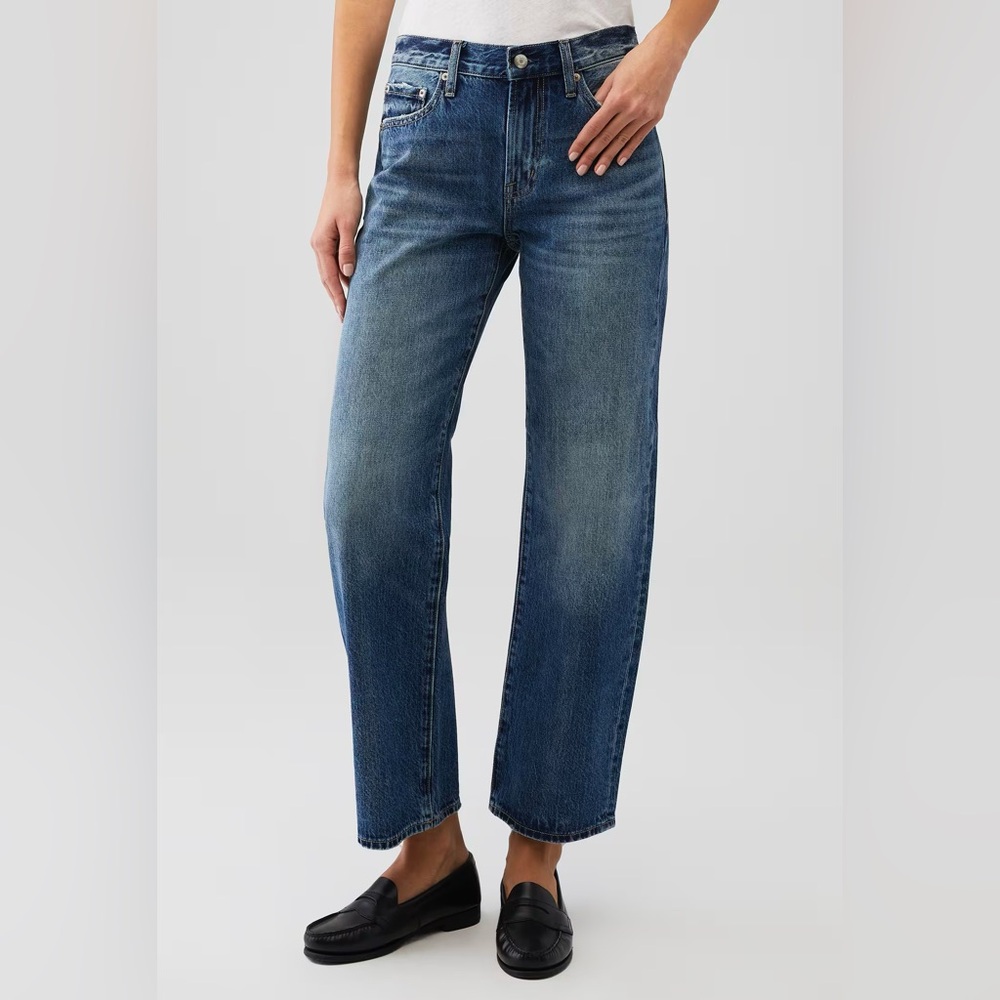Pistola Lexi Blue Barrel Denim Jeans Sz 27